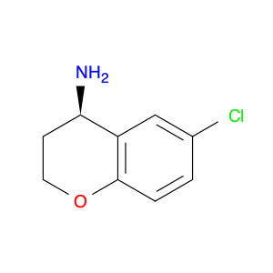 2H-1-Benzopyran-4-amine, 6-chloro-3,4-dihydro-, (4R)-