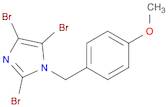 1H-Imidazole, 2,4,5-tribromo-1-[(4-methoxyphenyl)methyl]-