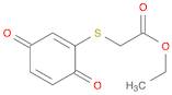 Acetic acid, 2-[(3,6-dioxo-1,4-cyclohexadien-1-yl)thio]-, ethyl ester