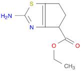 4H-Cyclopentathiazole-4-carboxylic acid, 2-amino-5,6-dihydro-, ethyl ester