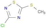 1,2,4-Thiadiazole, 3-chloro-5-(methylthio)-