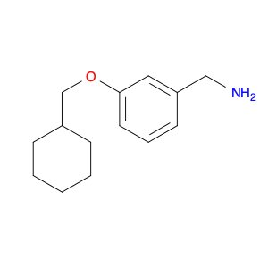 (3-(Cyclohexylmethoxy)phenyl)methanamine
