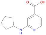 4-Pyridinecarboxylic acid, 2-(cyclopentylamino)-