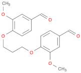 Benzaldehyde, 4,4'-[1,3-propanediylbis(oxy)]bis[3-methoxy-