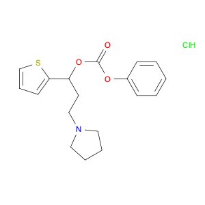 Carbonic acid, phenyl 3-(1-pyrrolidinyl)-1-(2-thienyl)propyl ester, hydrochloride (9CI)