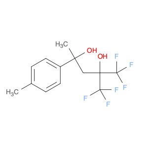 2,4-Pentanediol, 1,1,1-trifluoro-4-(4-methylphenyl)-2-(trifluoromethyl)-