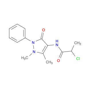 2-chloro-N-(1,5-dimethyl-3-oxo-2-phenyl-2,3-dihydro-1H-pyrazol-4-yl)propanamide