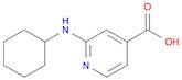 4-Pyridinecarboxylic acid, 2-(cyclohexylamino)-