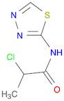 Propanamide, 2-chloro-N-1,3,4-thiadiazol-2-yl-