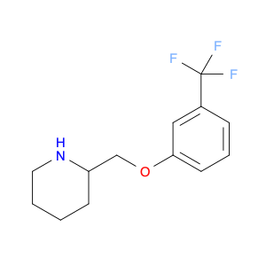 Piperidine, 2-[[3-(trifluoromethyl)phenoxy]methyl]-