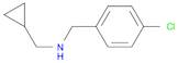 Benzenemethanamine, 4-chloro-N-(cyclopropylmethyl)-