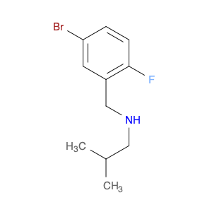 Benzenemethanamine, 5-bromo-2-fluoro-N-(2-methylpropyl)-