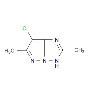 1H-Pyrazolo[1,5-b][1,2,4]triazole, 7-chloro-2,6-dimethyl-