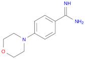 Benzenecarboximidamide, 4-(4-morpholinyl)-