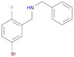 Benzenemethanamine, 5-bromo-2-fluoro-N-(phenylmethyl)-