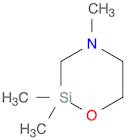 1-Oxa-4-aza-2-silacyclohexane, 2,2,4-trimethyl-