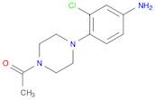 Ethanone, 1-[4-(4-amino-2-chlorophenyl)-1-piperazinyl]-