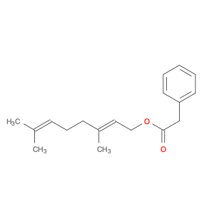 Benzeneacetic acid, (2E)-3,7-dimethyl-2,6-octadien-1-yl ester