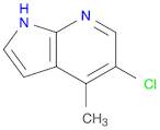 1H-Pyrrolo[2,3-b]pyridine, 5-chloro-4-methyl-