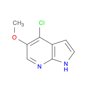 1H-Pyrrolo[2,3-b]pyridine, 4-chloro-5-methoxy-