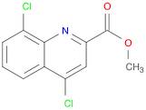 2-Quinolinecarboxylic acid, 4,8-dichloro-, methyl ester