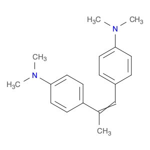 Benzenamine, 4,4'-(1-methyl-1,2-ethenediyl)bis[N,N-dimethyl-