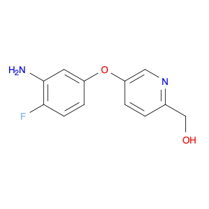 2-Pyridinemethanol, 5-(3-amino-4-fluorophenoxy)-