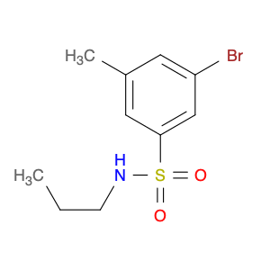 Benzenesulfonamide, 3-bromo-5-methyl-N-propyl-