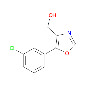 4-Oxazolemethanol, 5-(3-chlorophenyl)-