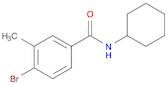 Benzamide, 4-bromo-N-cyclohexyl-3-methyl-