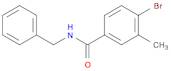 Benzamide, 4-bromo-3-methyl-N-(phenylmethyl)-