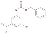 Carbamic acid, N-(3-bromo-5-nitrophenyl)-, phenylmethyl ester