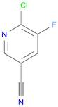 3-Pyridinecarbonitrile, 6-chloro-5-fluoro-