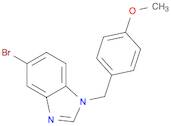 1H-Benzimidazole, 5-bromo-1-[(4-methoxyphenyl)methyl]-