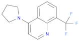 Quinoline, 4-(1-pyrrolidinyl)-8-(trifluoromethyl)-