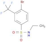 Benzenesulfonamide, 4-bromo-N-ethyl-3-(trifluoromethyl)-