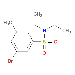 Benzenesulfonamide, 3-bromo-N,N-diethyl-5-methyl-