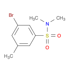 Benzenesulfonamide, 3-bromo-N,N,5-trimethyl-