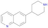 Quinoline, 6-(4-piperidinyl)-