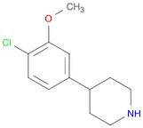 Piperidine, 4-(4-chloro-3-methoxyphenyl)-