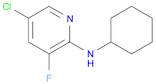 2-Pyridinamine, 5-chloro-N-cyclohexyl-3-fluoro-