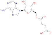 Adenosine, 5'-(hydrogen butanedioate)