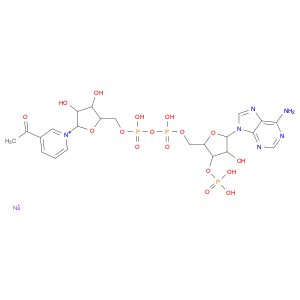 Adenosine 5'-(trihydrogen diphosphate), 3'-(dihydrogen phosphate), P'→5'-ester with 3-acetyl-1-β-D…