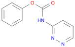 Carbamic acid, N-3-pyridazinyl-, phenyl ester