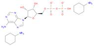 Adenosine 5'-(trihydrogen diphosphate), compd. with cyclohexanamine (1:2) (9CI)