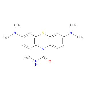 10H-Phenothiazine-10-carboxamide, 3,7-bis(dimethylamino)-N-methyl-