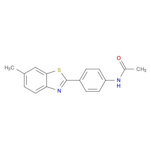 Acetamide, N-[4-(6-methyl-2-benzothiazolyl)phenyl]-