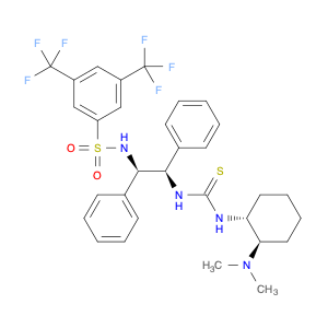 Benzenesulfonamide, N-[(1R,2R)-2-[[[[(1R,2R)-2-(dimethylamino)cyclohexyl]amino]thioxomethyl]amin...