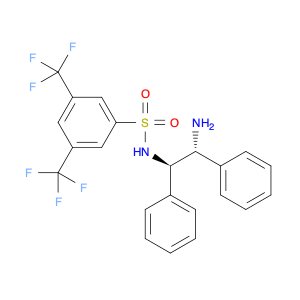 N-((1R,2R)-2-Amino-1,2-diphenylethyl)-3,5-bis(trifluoromethyl)benzenesulfonamide