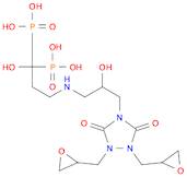 Phosphonic acid, [3-[[3-[1,2-bis(oxiranylmethyl)-3,5-dioxo-1,2,4-triazolidin-4-yl]-2-hydroxypropyl…